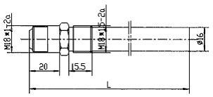 Standaard Zacht Aanstekend de Ontstekingssysteem van het Kanon Hoge Prestaties van de Staaf Explosiebestendig Hoge Energie XDZ-1R-L/D B 600 ~ 14