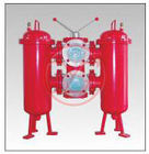 Van de Beschermingsapparaten van het filter Lage Voltage van het de olie smerende systeem dubbele de cilinderfilter
