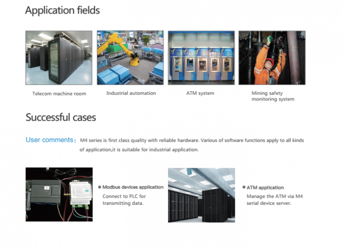 PUSR USR-N510 Industrial Modbus Gateway Serial RS232 RS485 RS422 naar Ethernet Converter met AT-opdracht Functie IoT-apparaat 8