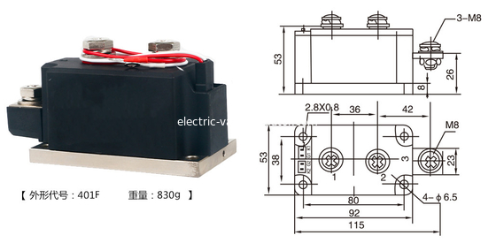 Goede prijs. MTC600A thyristormodule 2000V/1600V dubbele richting volledige krimpstructuur online