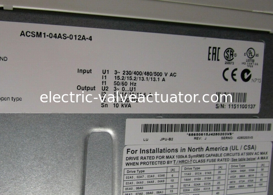 Goede prijs. ACSM1-04AS-012A-4 MOTION CONTROL FREQUENCY CONVERTER UL OPEN TYPE B FRAME online