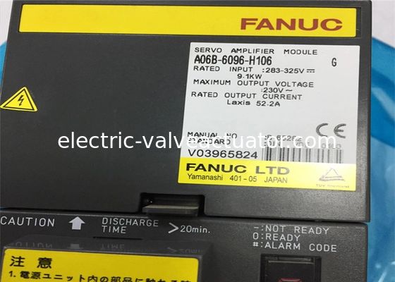 Goede prijs. 283-325V,9.1KW A06B-6096-H106 AC Servo Amplifier Fanuc ALPHA SERVO MODULE online