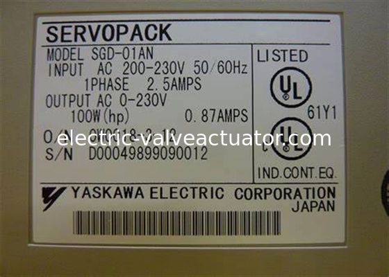 Goede prijs. Yaskawa SGD-01AN AC Servo Drives Servopack 100 WATT 1FASE OUTPUT 0-230 VAC online