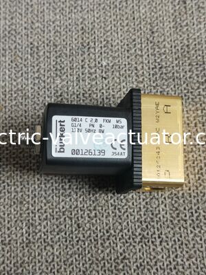 Goede prijs. BURKERT 126139 Solenoïde klep - Type 6014 Messing Solenoïde klep G1/4 110V AC online