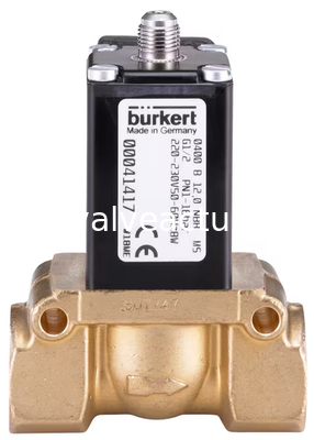 Goede prijs. Burkert-type 0400 Servo-gestuurde 2/2-weg zuigerventiel voor geautomatiseerde procesoperaties online