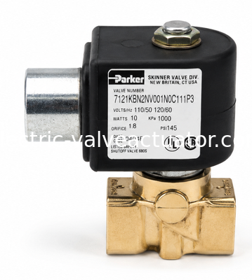 Goede prijs. Parker 7121KBN3UV00N0C222Q3 Pilot-bediende klep - 3/8