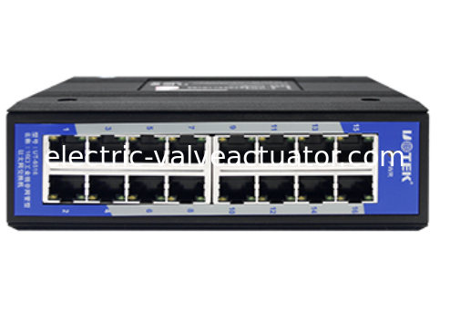Goede prijs. UOTEKUT-6516 16-poort ongemanaged Industrial Ethernet Switch 10/100M DIN-Rail Wide Temperature Network Switch online