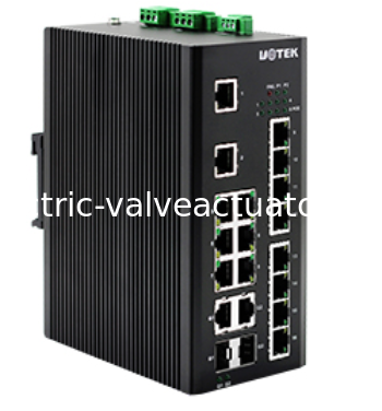 Goede prijs. UOTEK UT-6218-2GSFP-POE 16+2G Gigabit PoE-schakelaar | Fiber Uplink industriële Ethernet-switch online