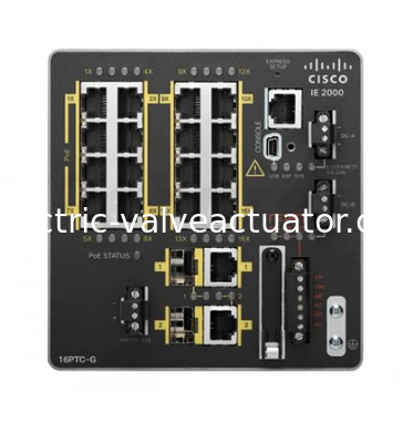 Goede prijs. Cisco IE-2000 Industrial PoE Managed Switch 16-poort Fast Ethernet met Gigabit SFP Uplink LAN Base IE2000 Series Industrial Network Switch online