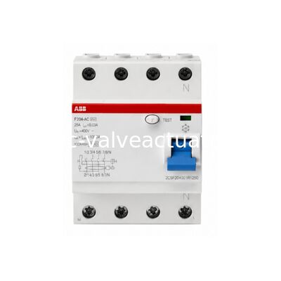 Goede prijs. ABB 2CSF204401R1950 F204 A-125/0.03 AP-R Aardlekschakelaar 125A 4-polig online